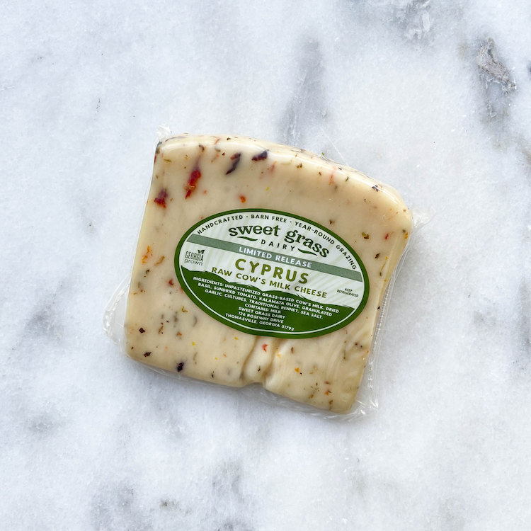 Picture of Sweet Grass Dairy Cyprus cheese
